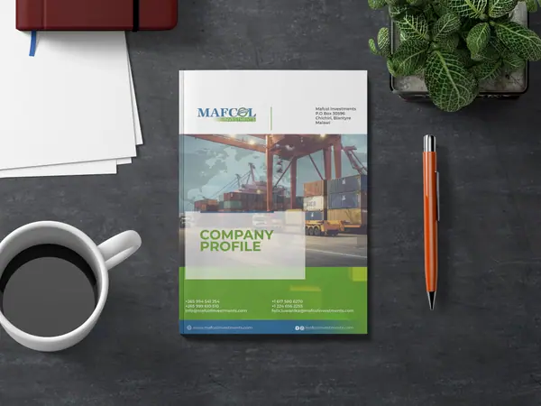 MAFCOL Investments — Company profile, designed by Hive Designs