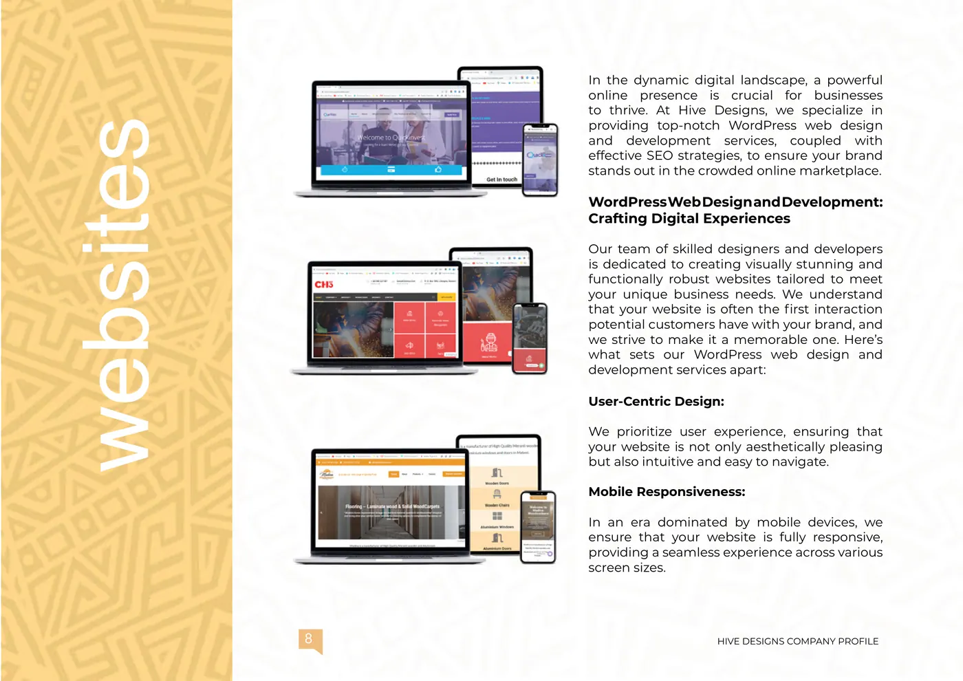 Company profile page 7